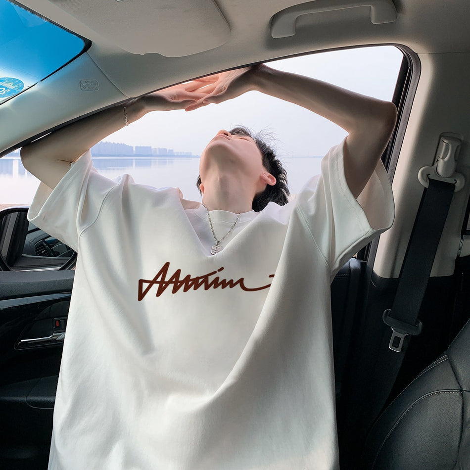 Printed Loose T-Shirt – American Fashion for Summer