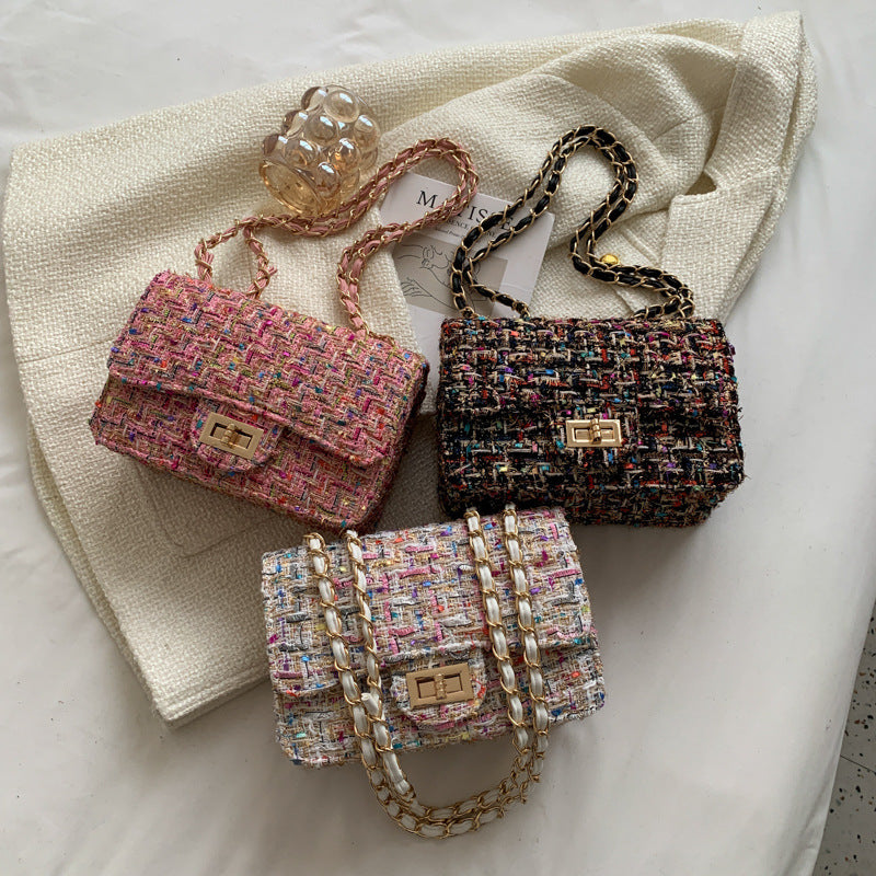 Chanel-Style Woolen Bag