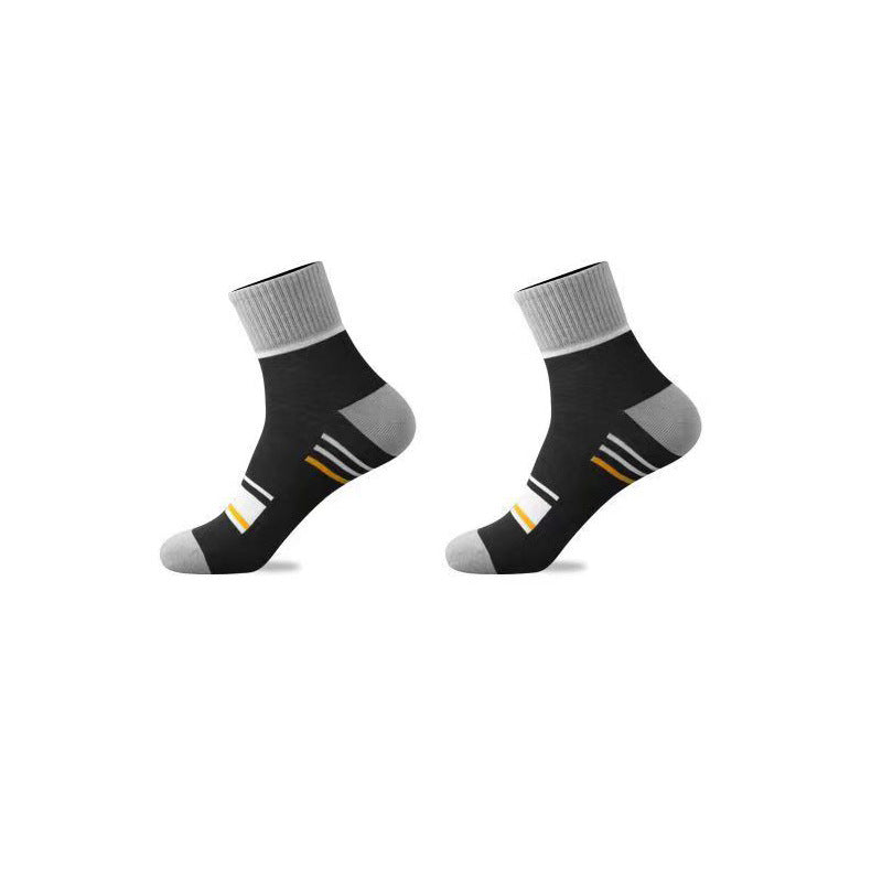 Men’s Thick Mid-Calf Socks for Autumn & Winter- Pack of 5
