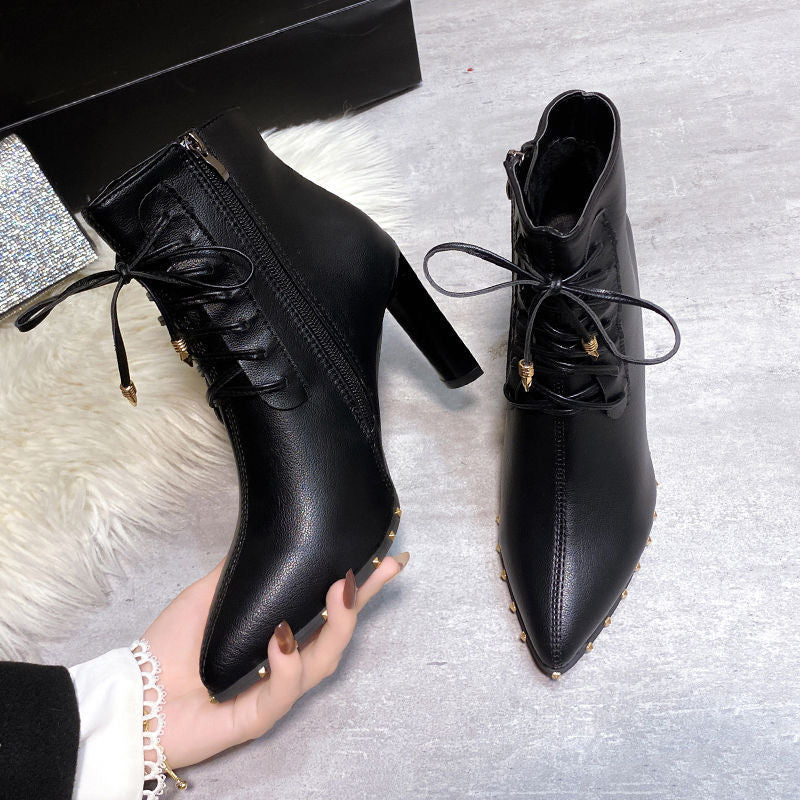 Women’s Pointed-Toe Ankle Boots