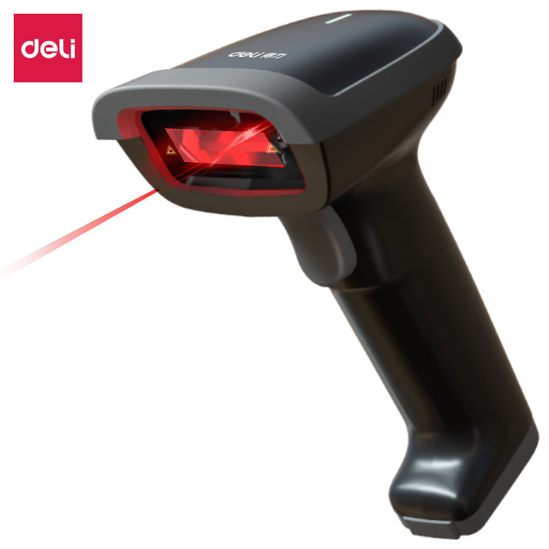 Deli 14880S Wired Barcode Scanner for Express Counters