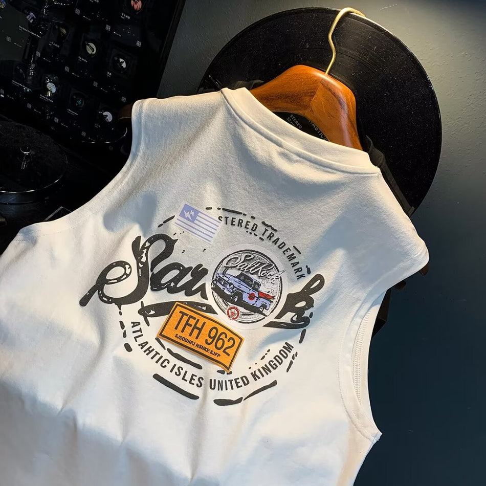 INSTOCK-Men’s Sleeveless Fitness Vest – Stylish & Comfortable