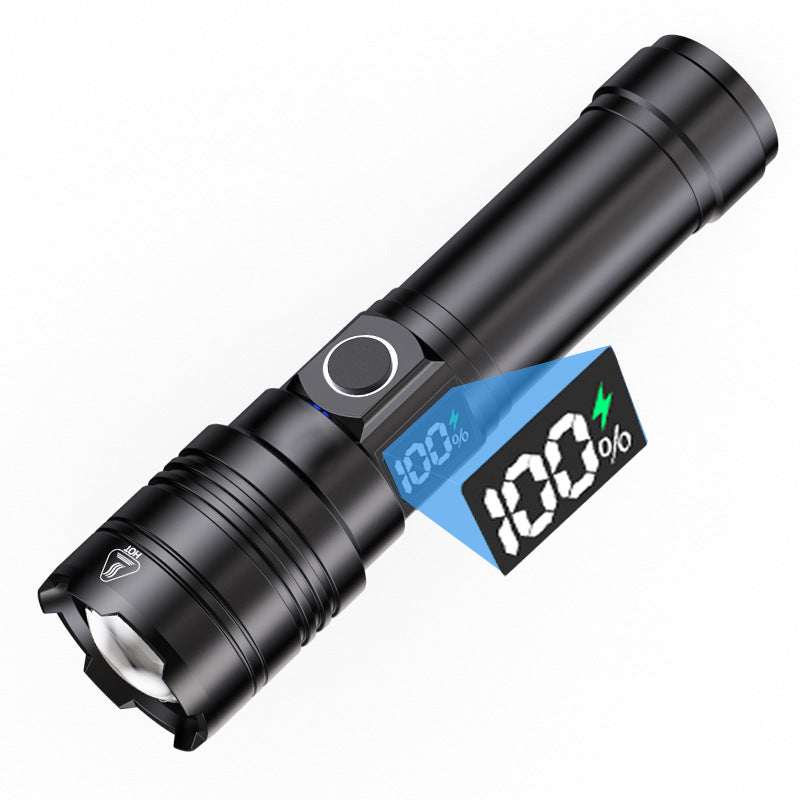 Ultra-Bright Rechargeable Long-Range Flashlight for Home &