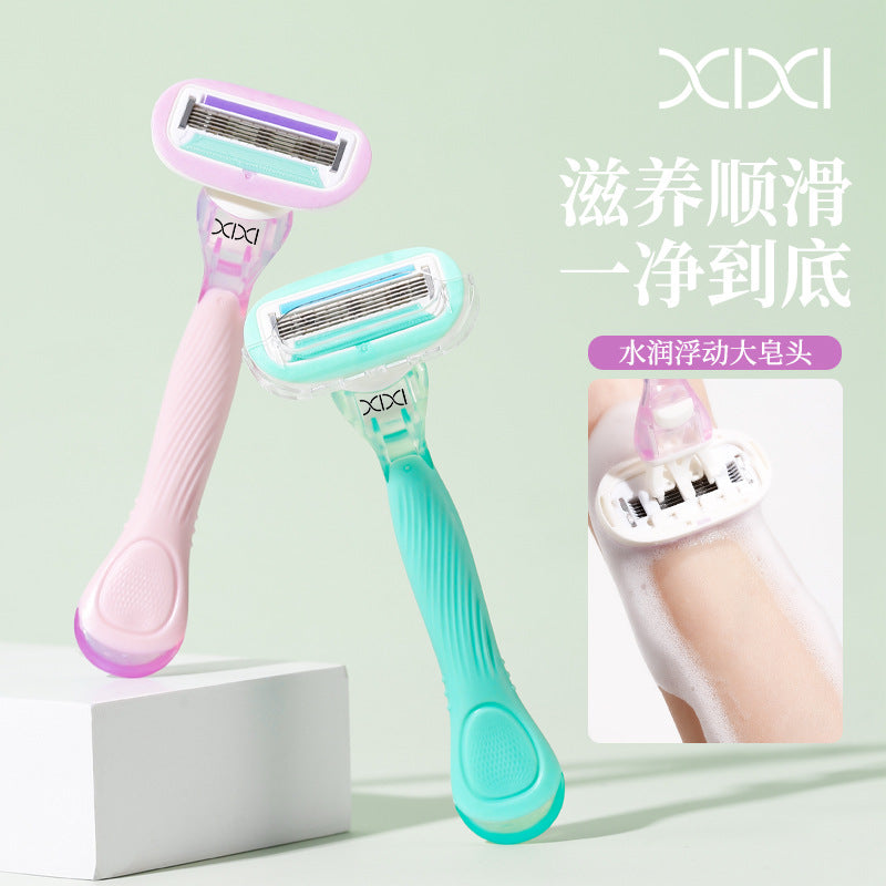 Xixi Aloe Anti-Scratch Shaving Knife – Women’s Hair Removal Tool