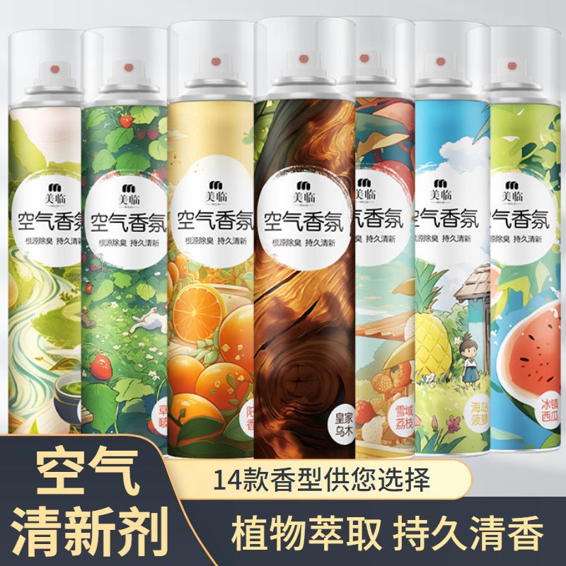 Long-Lasting Air Freshener Spray for Bedroom & Toilet Odors