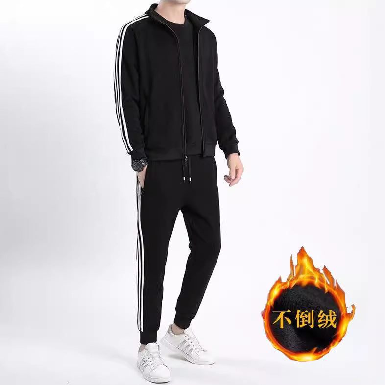 STOCK-Chaolun Fleece Two-Piece Tracksuit – Warm & Custom