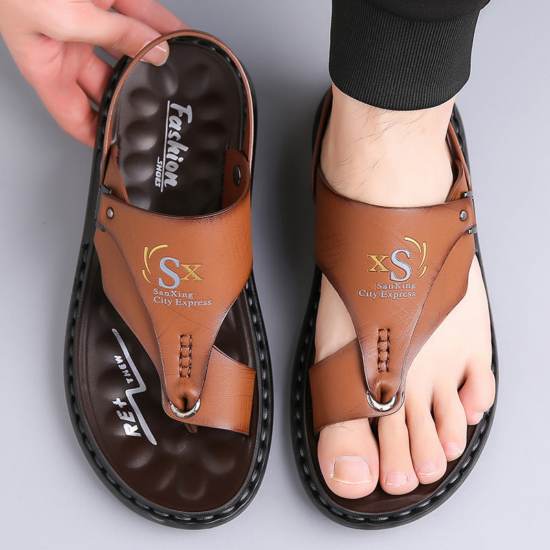 Men’s Summer Dual-Use Sandals – Casual & Driving