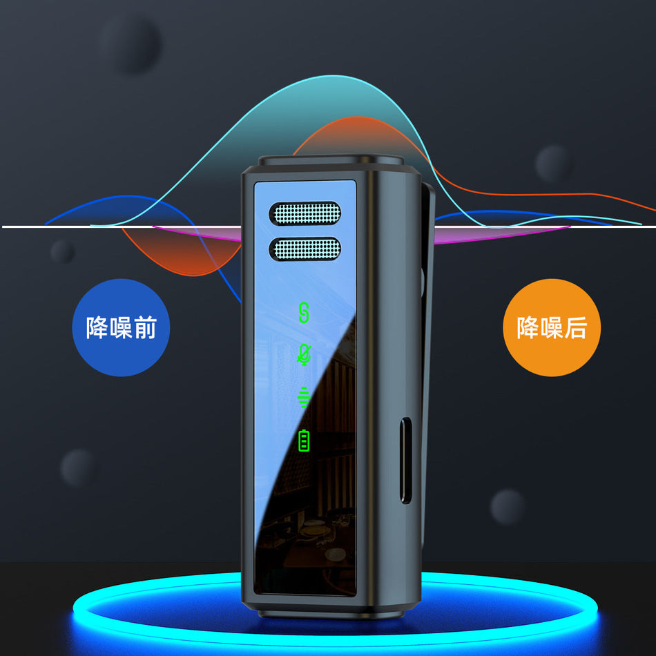 J88 Wireless Collar Clip Microphone – Noise Reduction