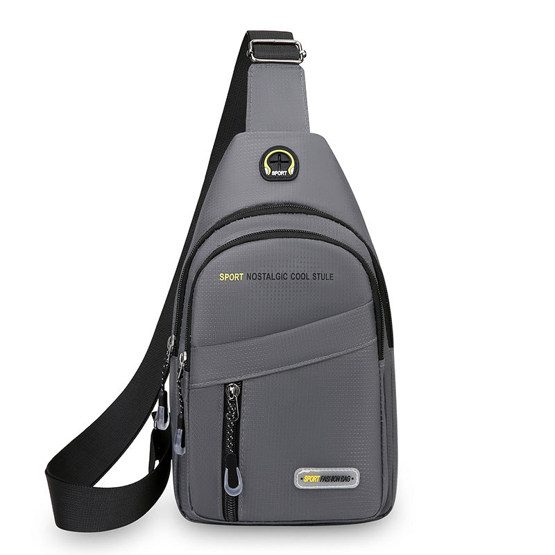 Trendy Men’s Multifunctional Chest & Shoulder Bag