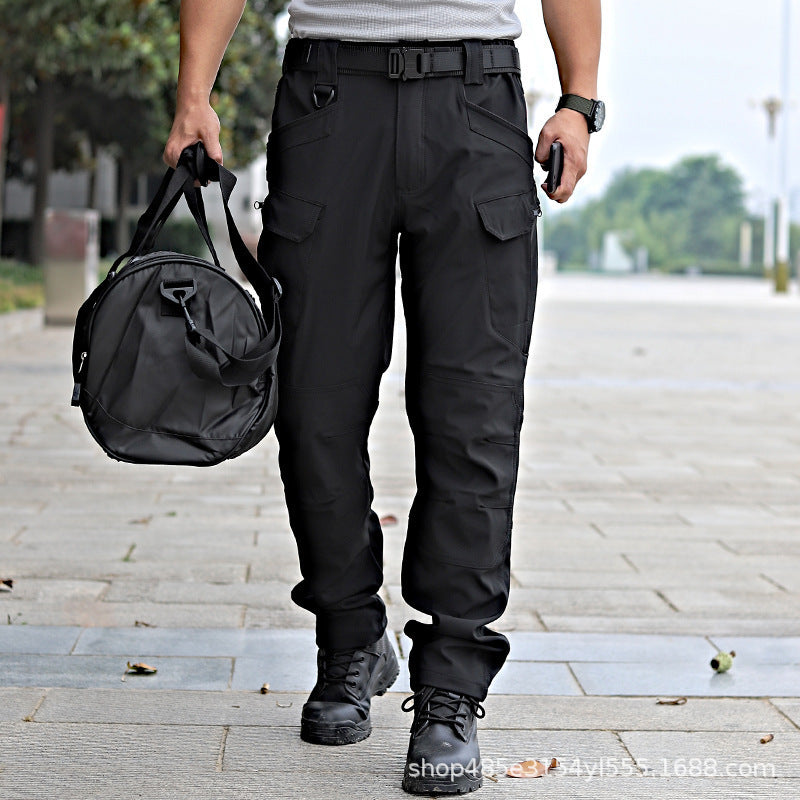 STOCK-Men’s Camouflage Tactical Training Pants for Outdoor Use