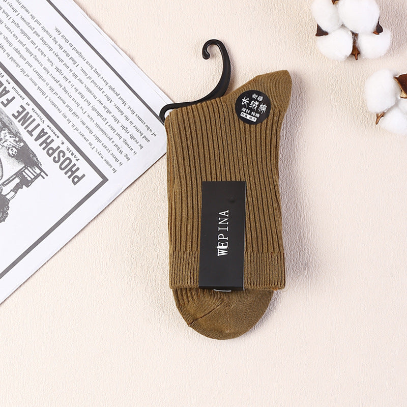 PACK OF - 5 Men's Pure Cotton Sweat-Absorbent & Deodorant Socks –
