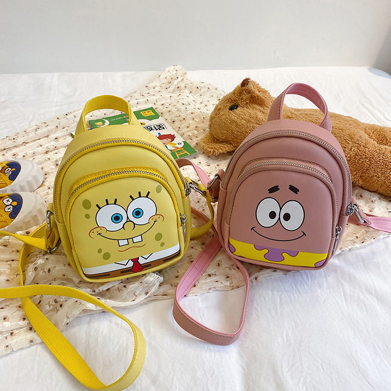 Cartoon Kids Shoulder Bag – Cute Crossbody & Backpack