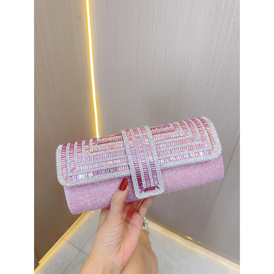 Rhinestone Wedding Clutch Bag