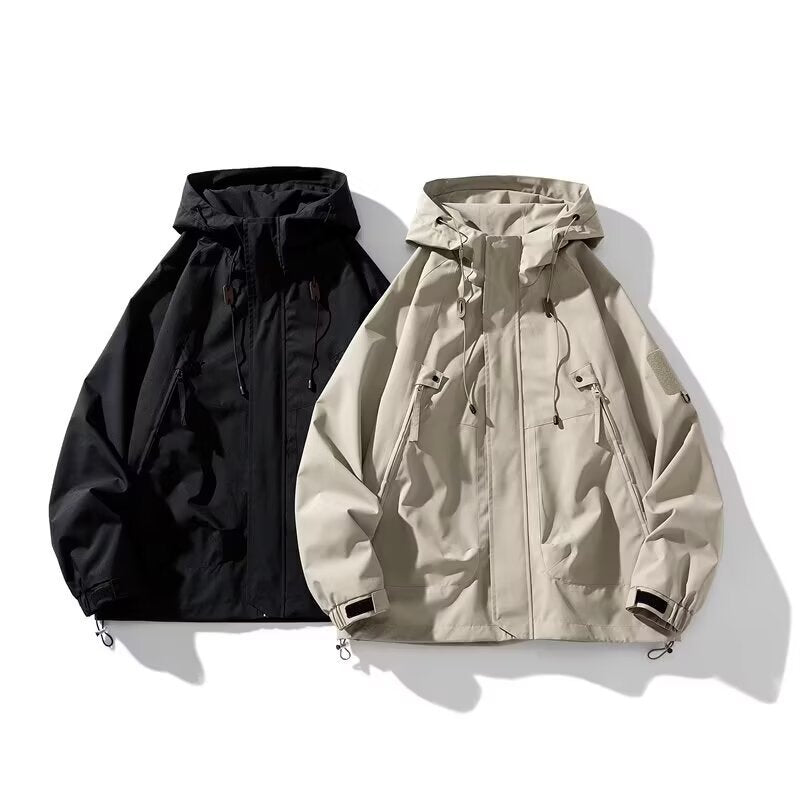 Men’s 2024 Hooded Windproof Waterproof Outdoor Jacket