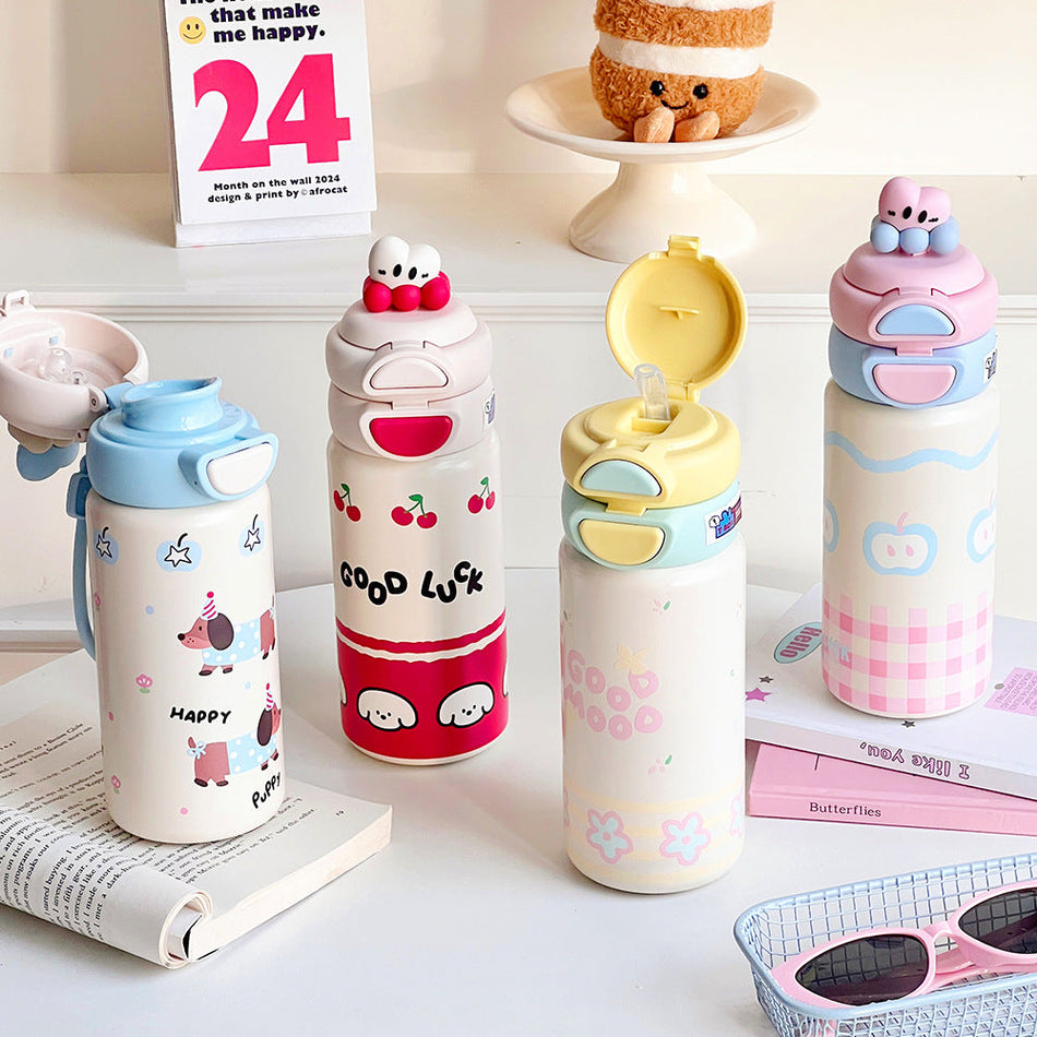 Double Drink Suction Bottle Kids