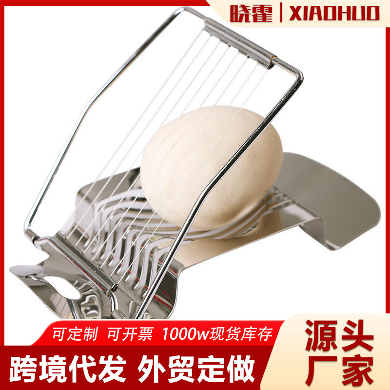 Stainless Steel Egg Cutter & Slicer for Kitchen