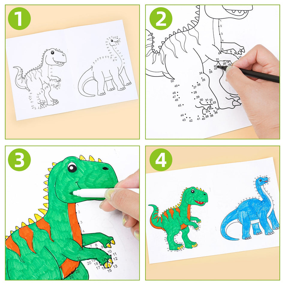 Dinosaur Cartoon Drawing Book – Kids Digital Art Fun