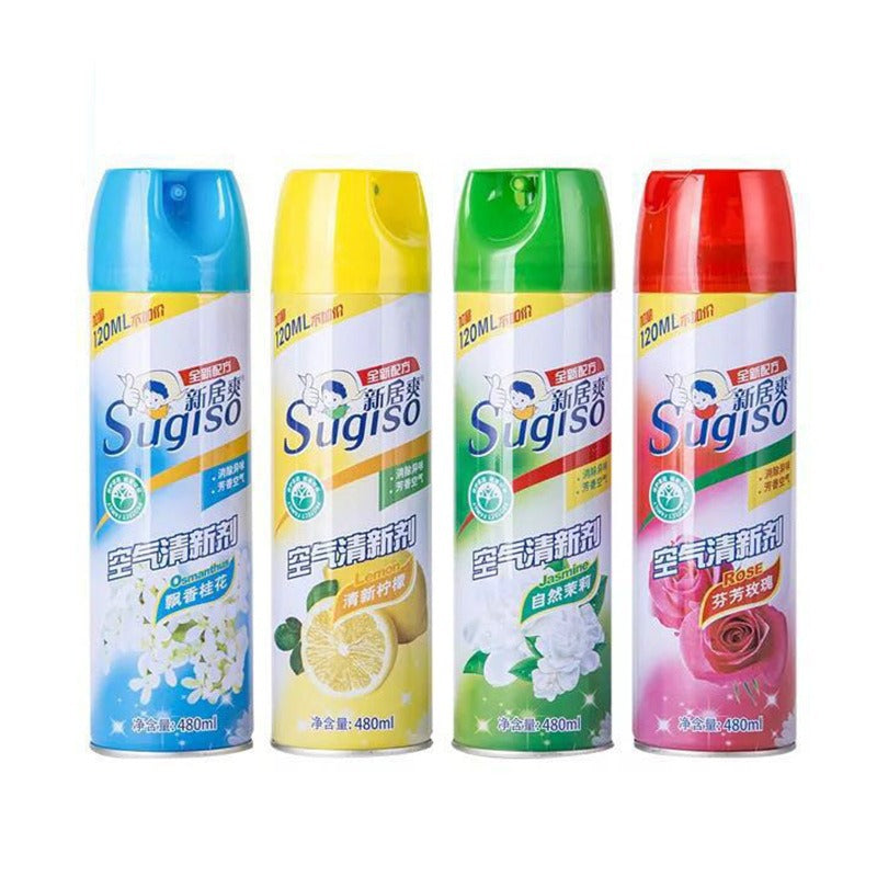 Multi-Purpose Air Freshener Spray – Home, Car & Toilet