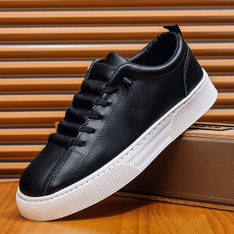 Men’s Spring & Summer Slip-On Sneakers – Trendy White Casual