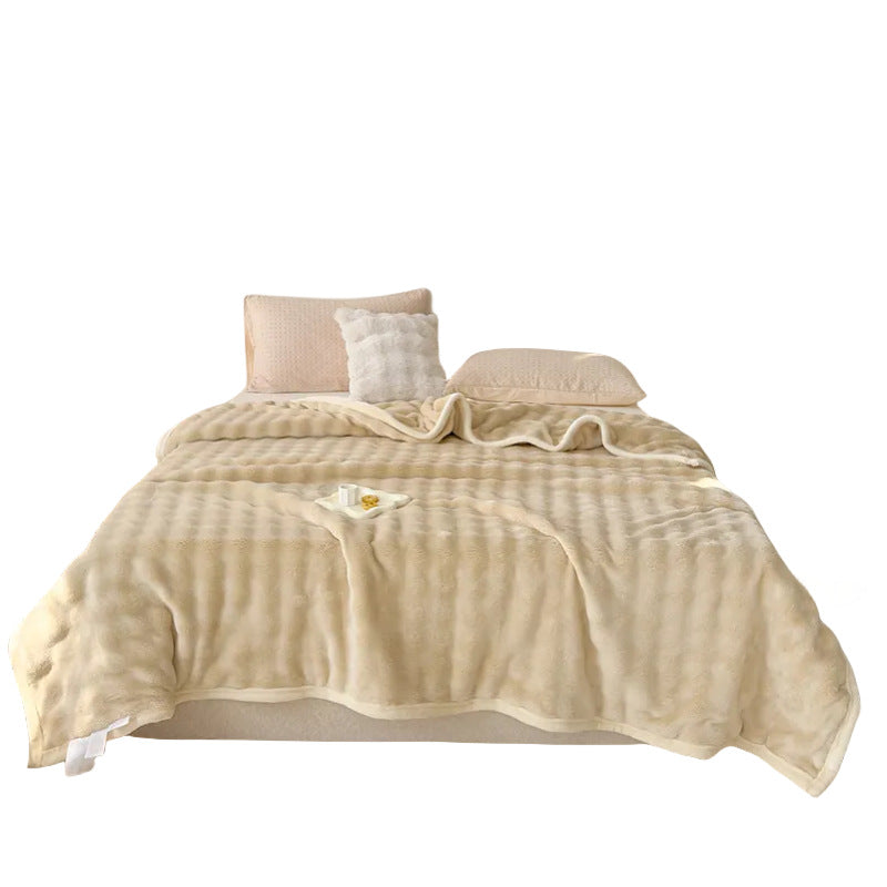 Doudou Thickened Sofa & Office Nap Blanket – Light Luxury