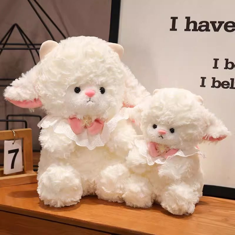 Cute Princess Sheep Plush Toy with Birthday Hat Doll Gift!!