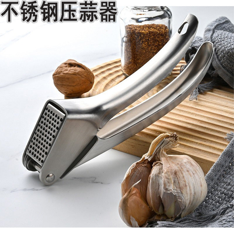 Manual Stainless Steel Garlic & Lemon Press