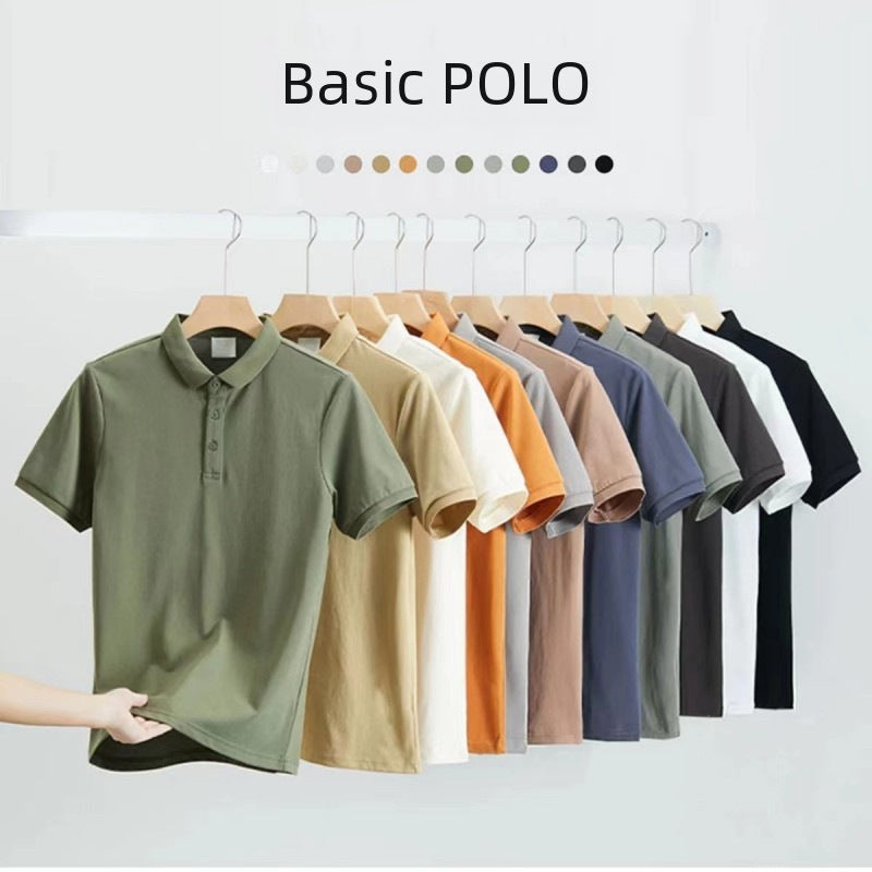 TikTok Polo T-Shirt – Stretchy Casual Summer Style
