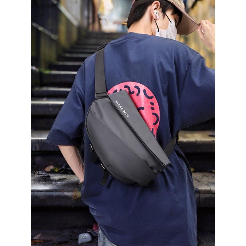 Multifunctional Men’s Large-Capacity Crossbody Bag