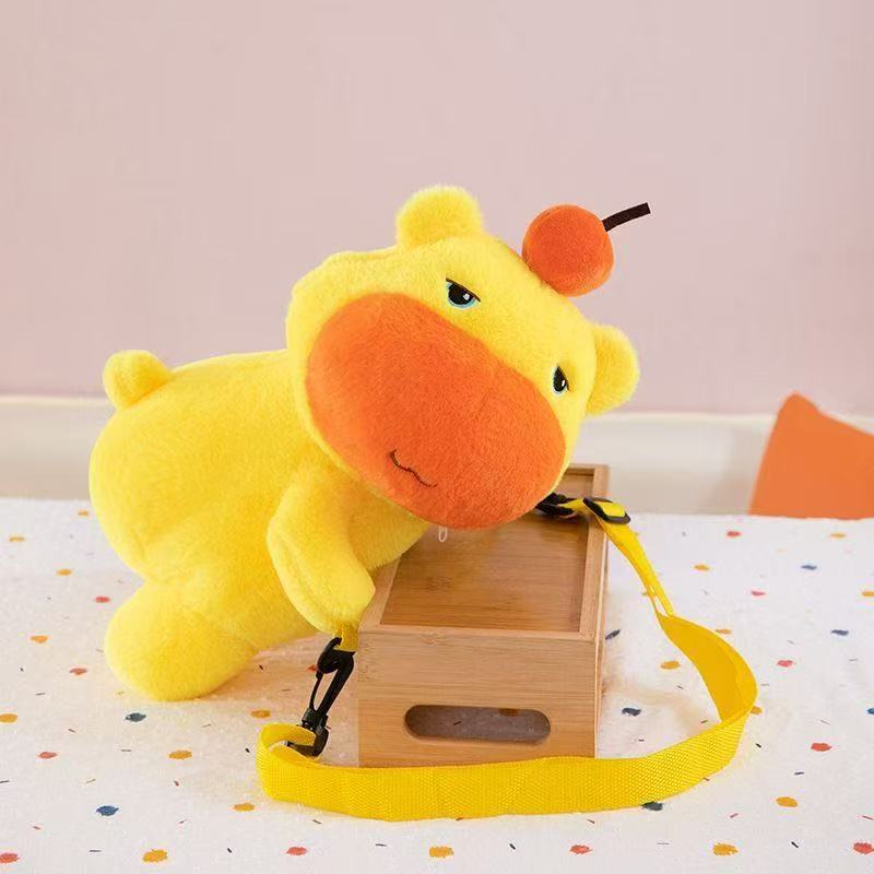 Capybara Lulu Plush Doll Sleeping Toy Family Gift