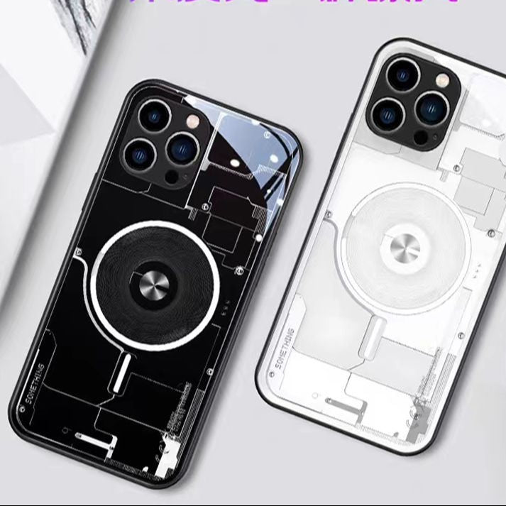 Futuristic Glow iPhone Case – Tech Style