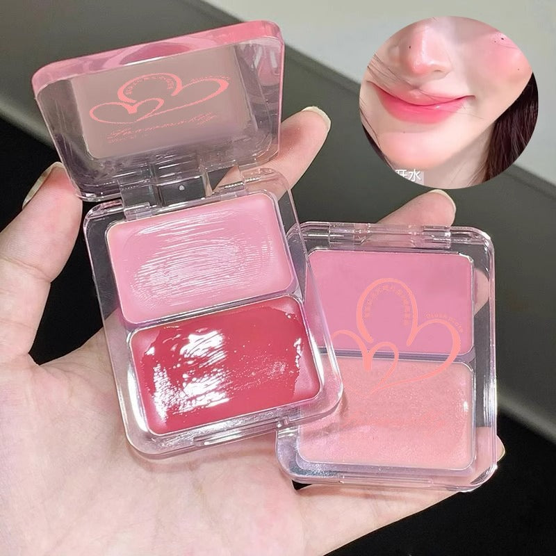 Hydrating Dual-Color Blush & Highlighter