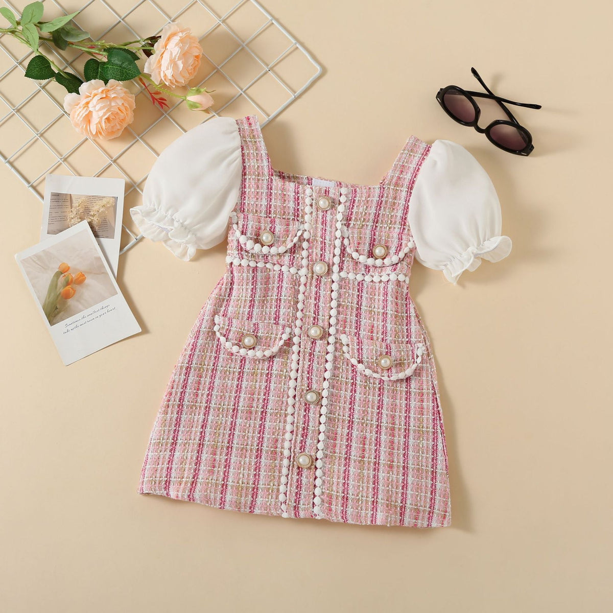 Girls Chanel Style Princess Dress Summer 2024 – Summer Kids Fashion Nepal | Tudoholic