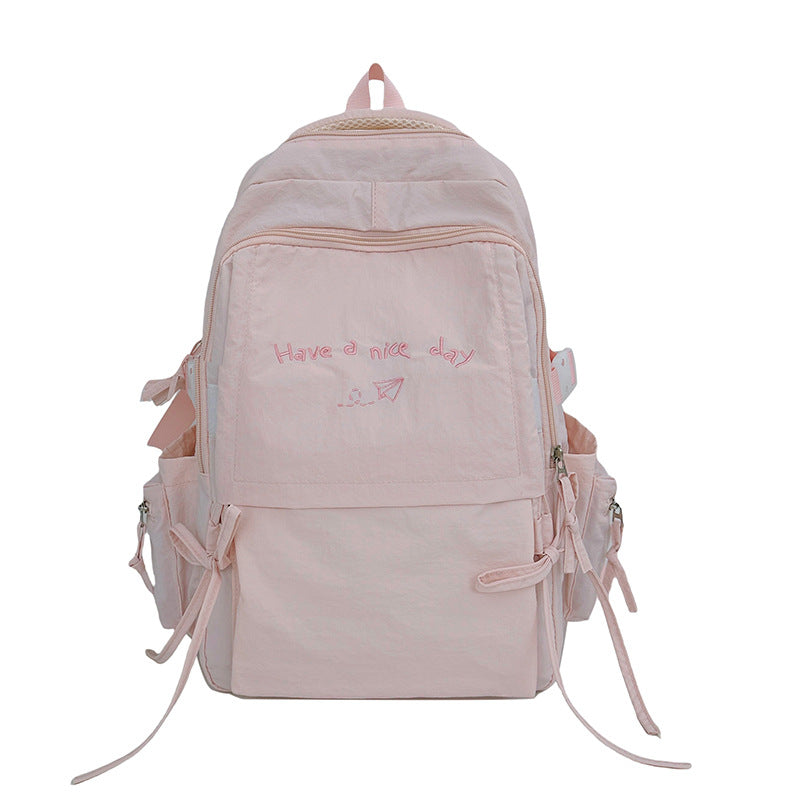 Women's Large-Capacity 14-Inch Laptop Backpack