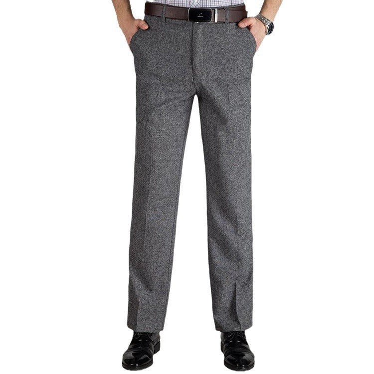 STOCK-Men’s Stretch Casual Pants for Summer Comfort