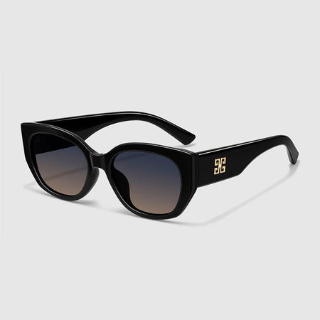 Premium leopard cat-eye polarized sunglasses for women uv protection