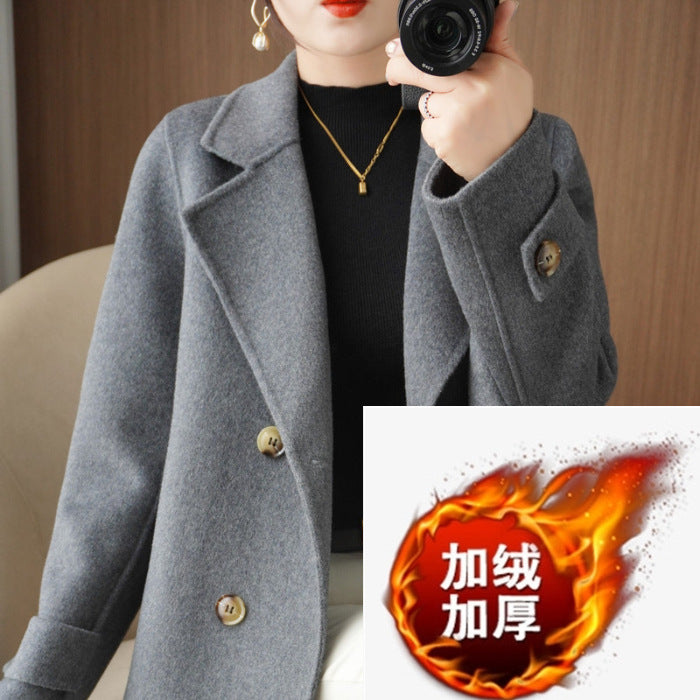 INSTOCK-Plush Woolen Short Coat