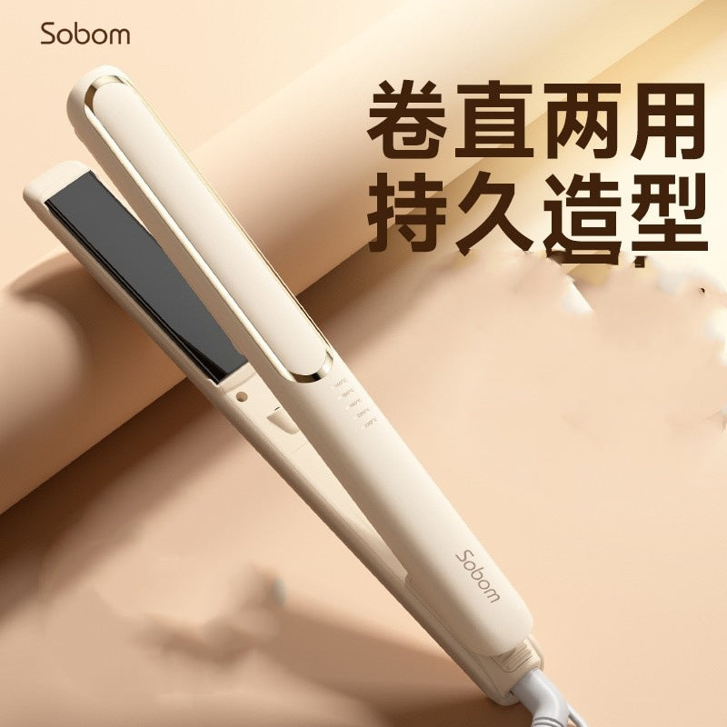 Dual-Use Hairpin Hair Straightener & Bangs Clip