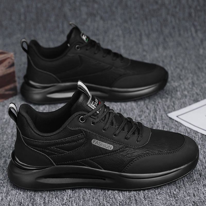 Men’s Leather Work Shoes – Non-Slip & Waterproof Style