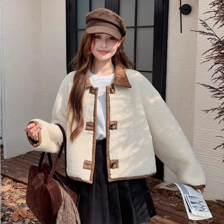 Reversible Suede & Lamb Wool Jacket