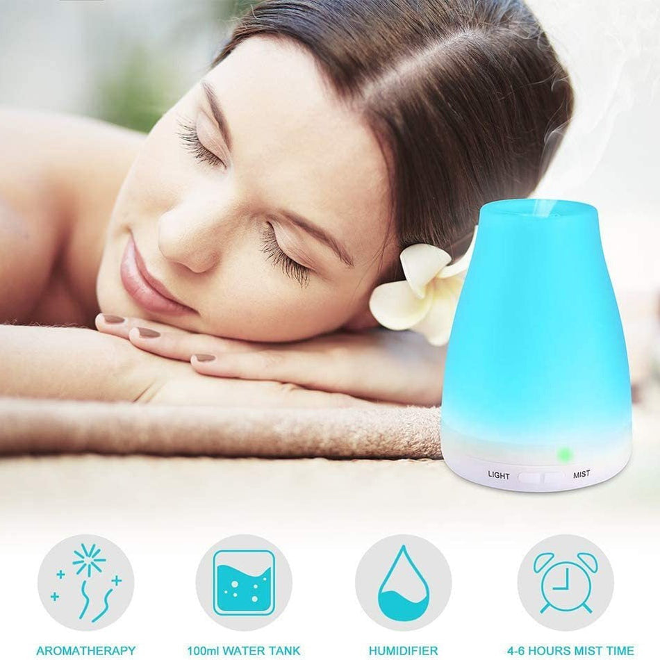 100ml USB Mini Aromatherapy Diffuser for Bedroom & Home