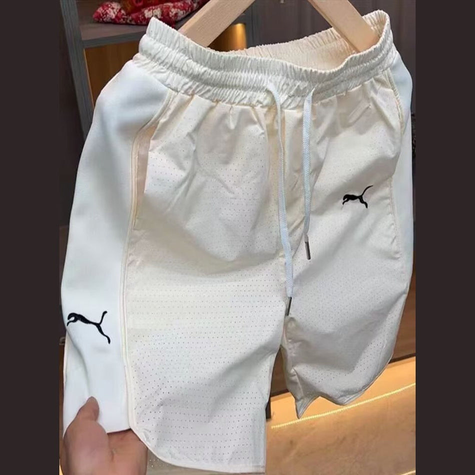 INSTOCK-Men's Summer Ice Silk Quick-Drying Shorts Breathable
