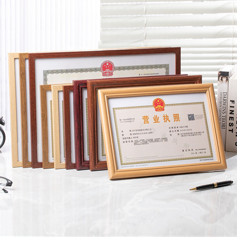 Business License Certificate Frame – Professional Look