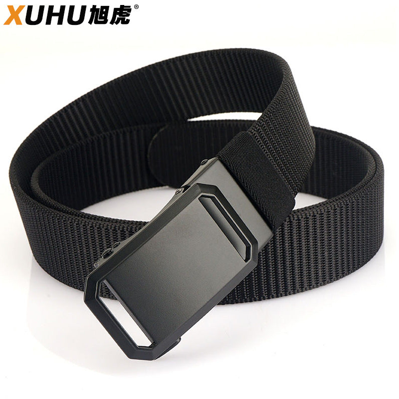 INSTOCK-New Men's Nylon Automatic Buckle Belt