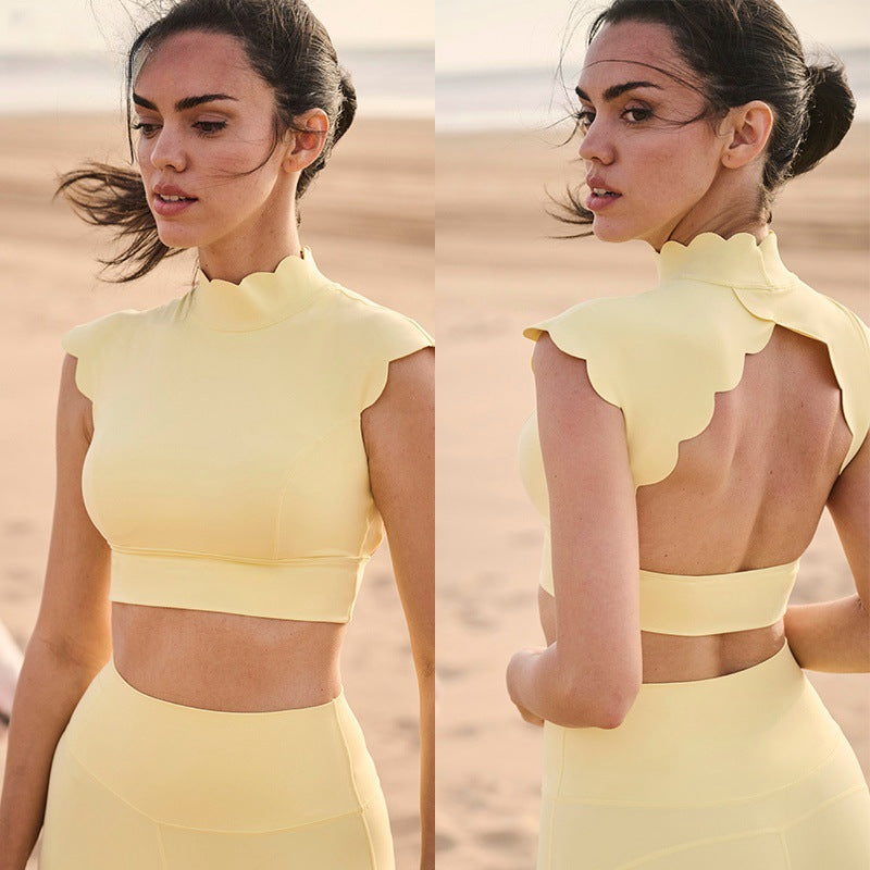 Wavy Lace Yoga suit – Stylish, Breathable & Supportive