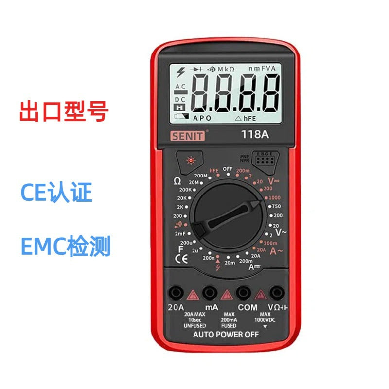 Senit S2023 True RMS Smart Digital Multimeter Anti-Burn