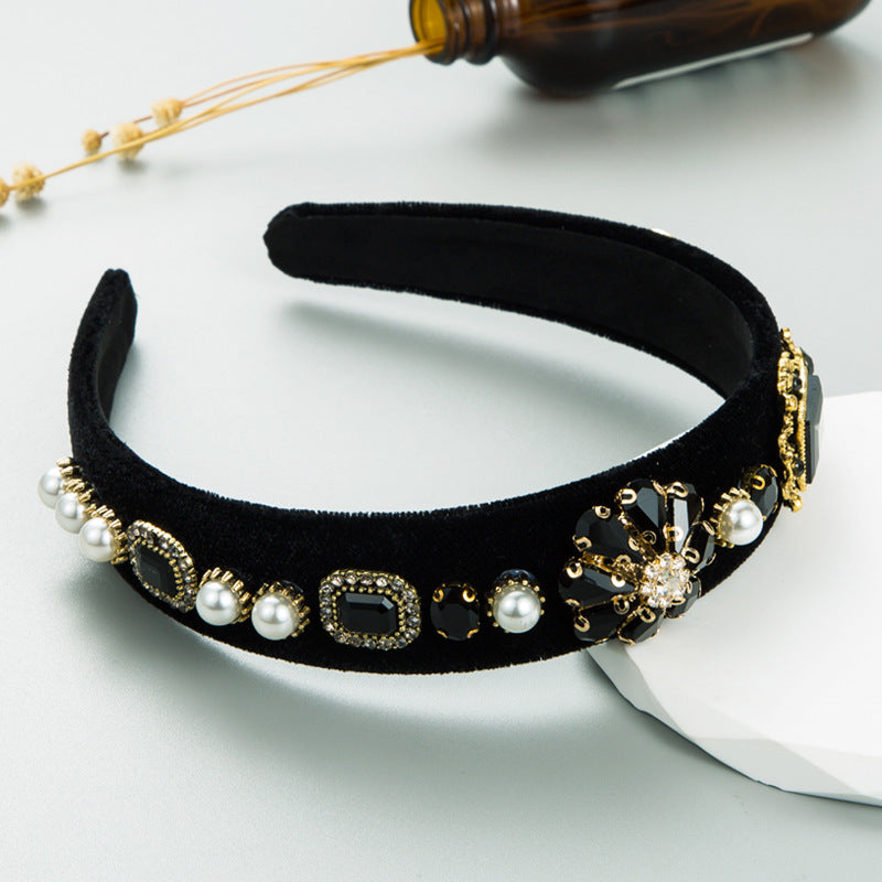 Heming Baroque Crystal Headband