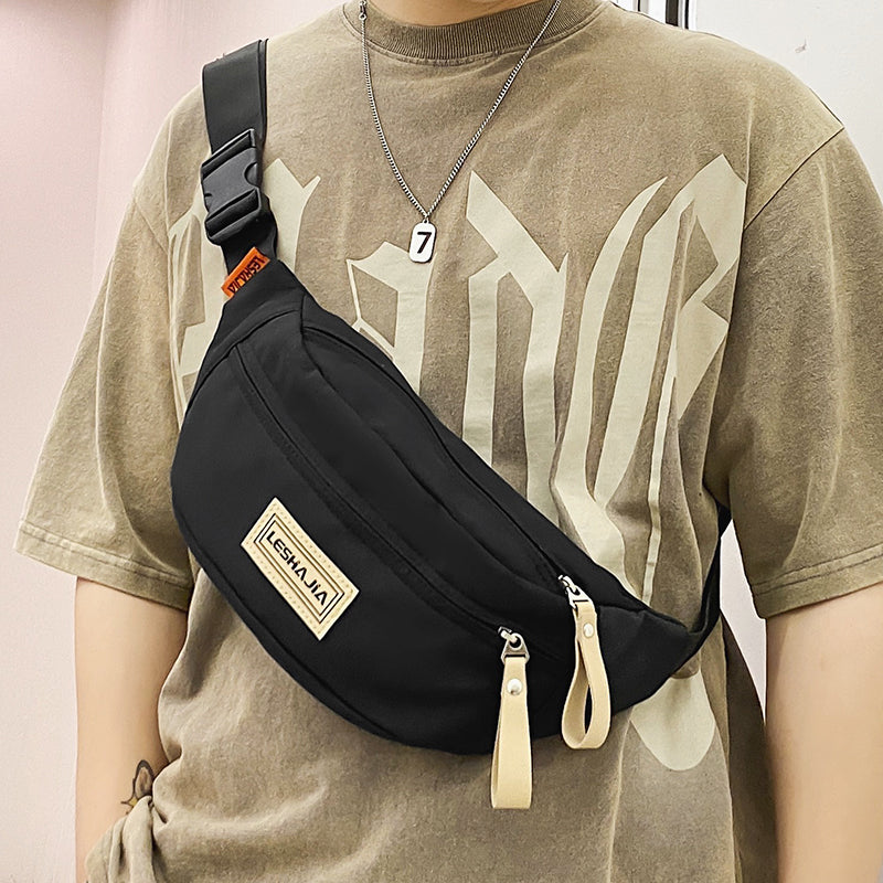 Trendy Lightweight Men’s Crossbody Chest Bag