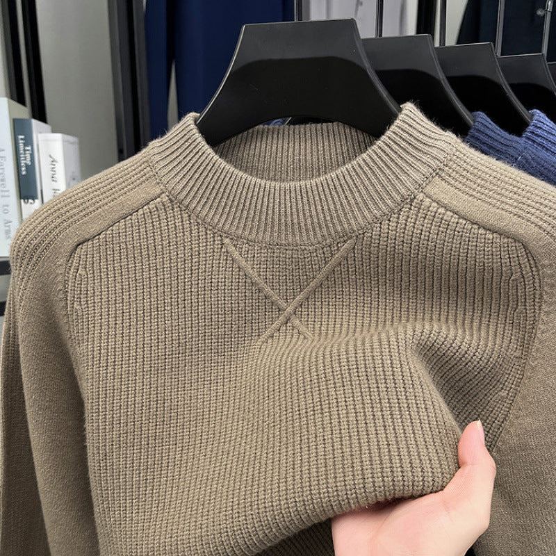 Men’s Autumn-Winter Trendy Knit Sweater S6936