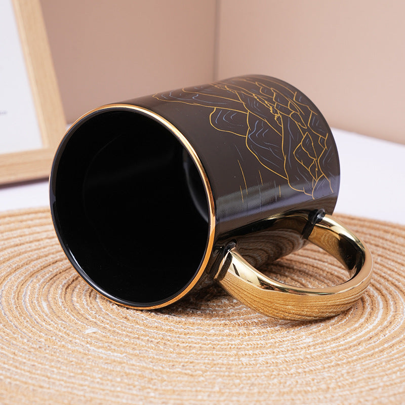 Color-Changing Ceramic Mug High-End Customizable Gift Cup