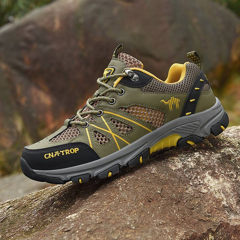 INSTOCK-Men’s Outdoor Hiking Shoes | Wear-Resistant & Non-Slip